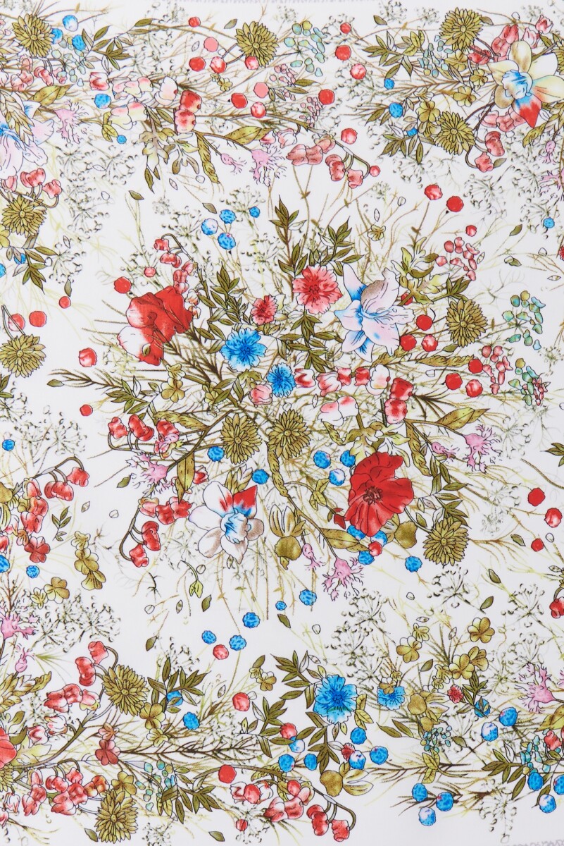 FOULARD BOTANICO - FLORES 