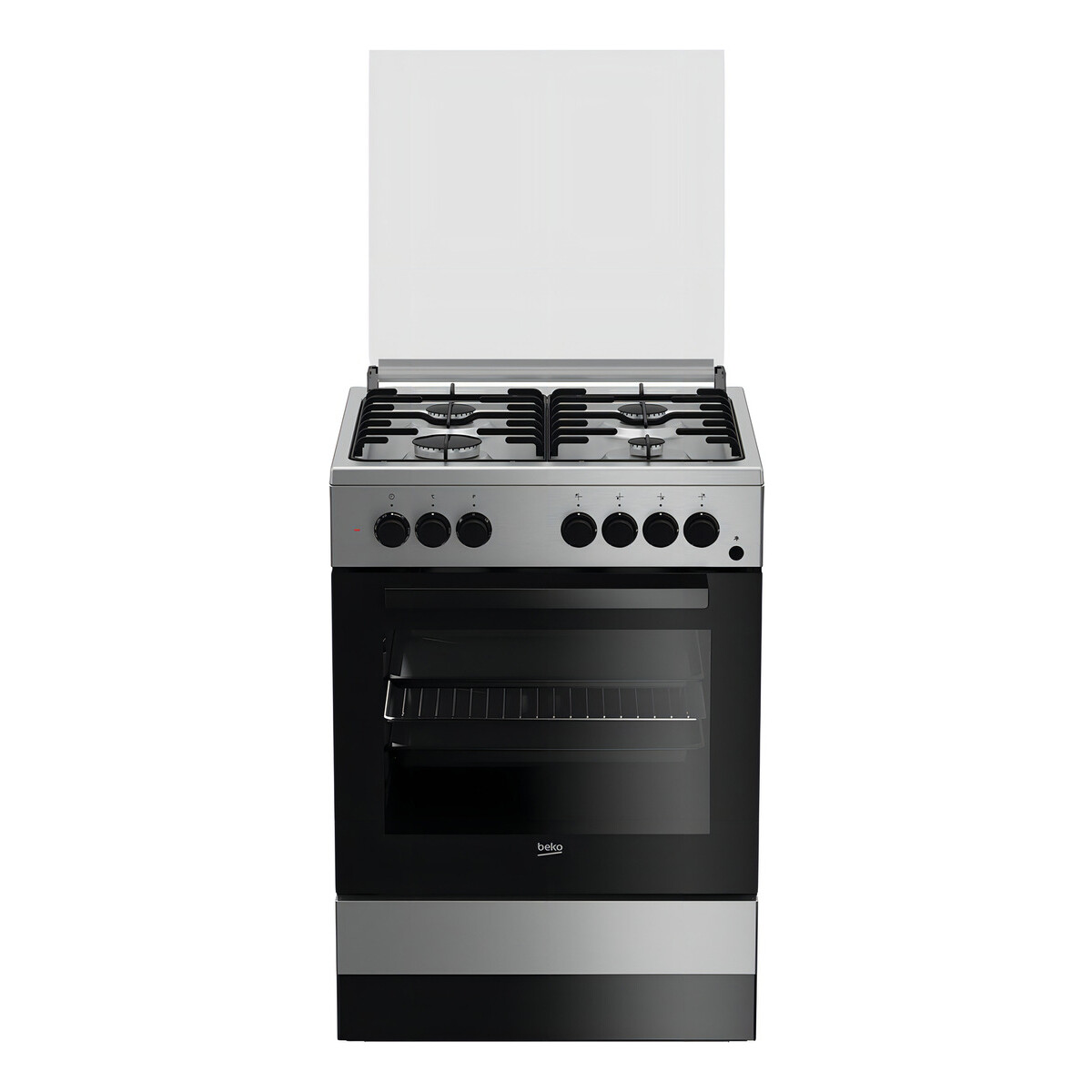 Cocina Beko Fse62110dx Color Acero Inoxidable Con Puerta Con Visor 220v 