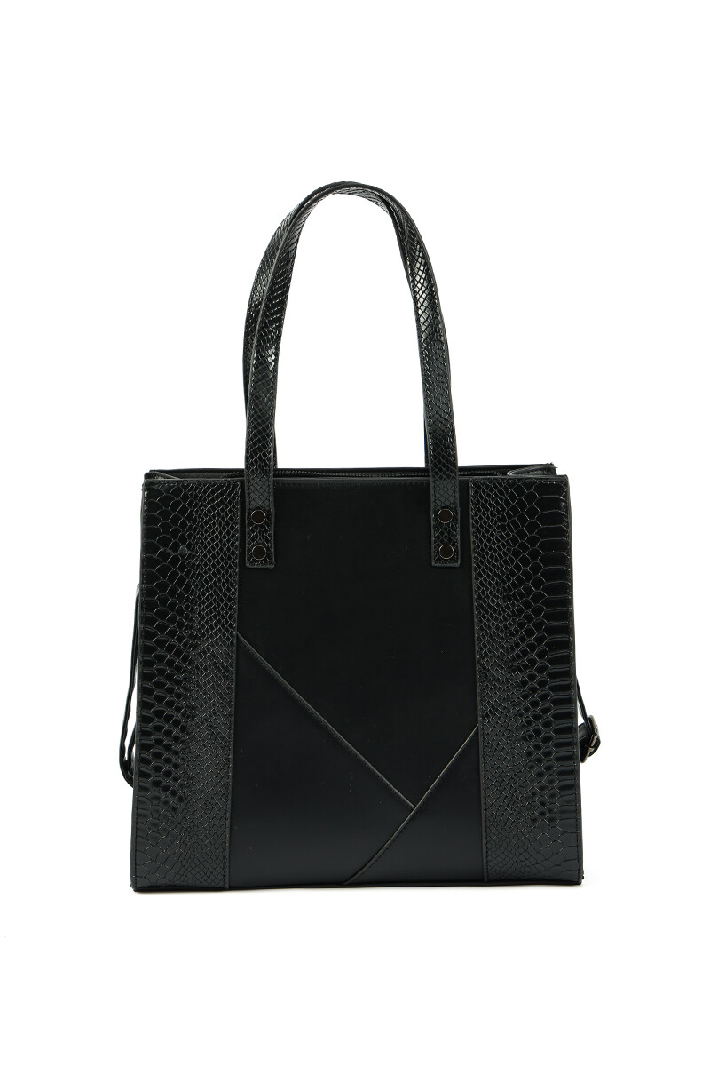 Cartera Canoa Negro