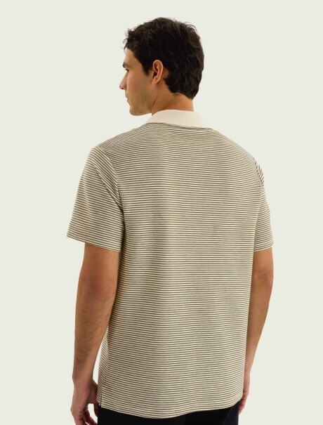 POLO A RAYAS MULTICOLOR
