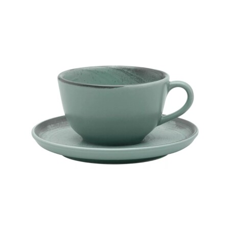 TAZA DE TÉ 200ML CON PLATO LINEA PACIFICO Sin color