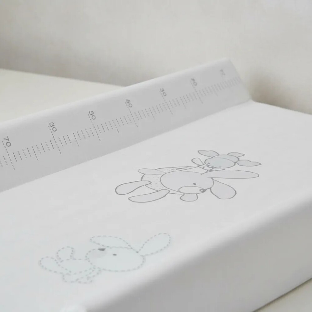 Cambiador rigido LORELLI 70x50 gris conejitos