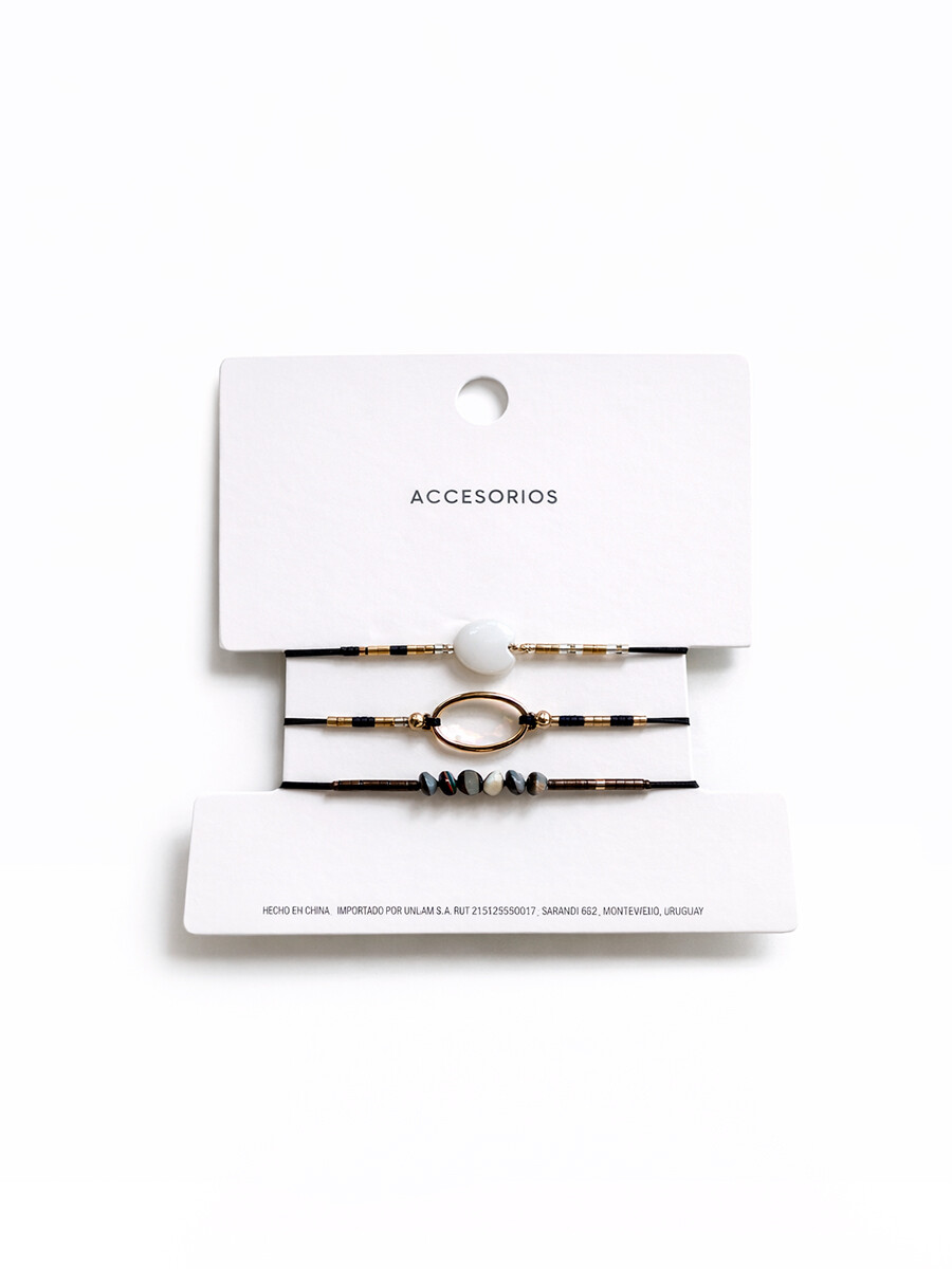 PULSERA PACK X3 - VARIANTE 3 