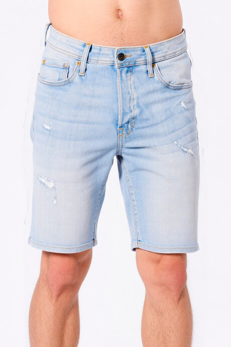 BERMUDA JEAN DUTRA Azul Claro