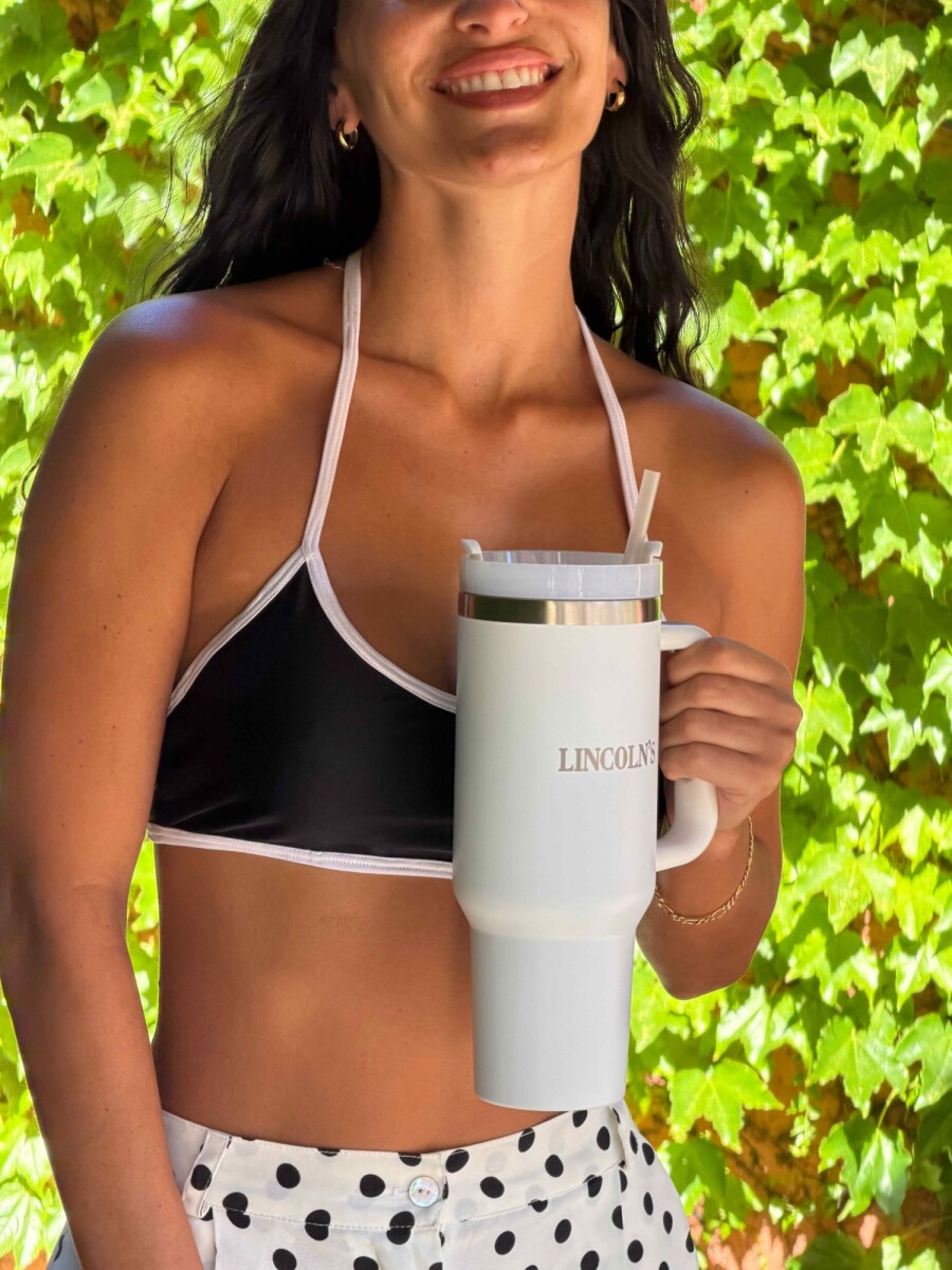 VASO TERMICO SHOT - BLANCO 