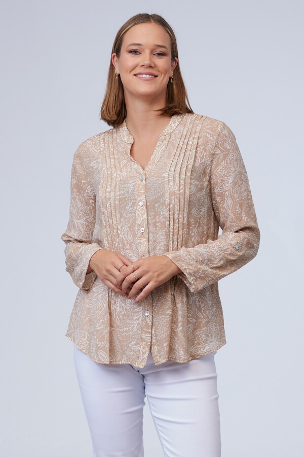 Camisa Print BEIGE/MULTI