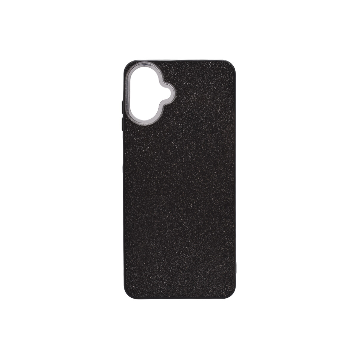 Protector para Samsung Galaxy A07 con brillos color negro 
