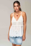 MUSCULOSA BRODERY Blanco