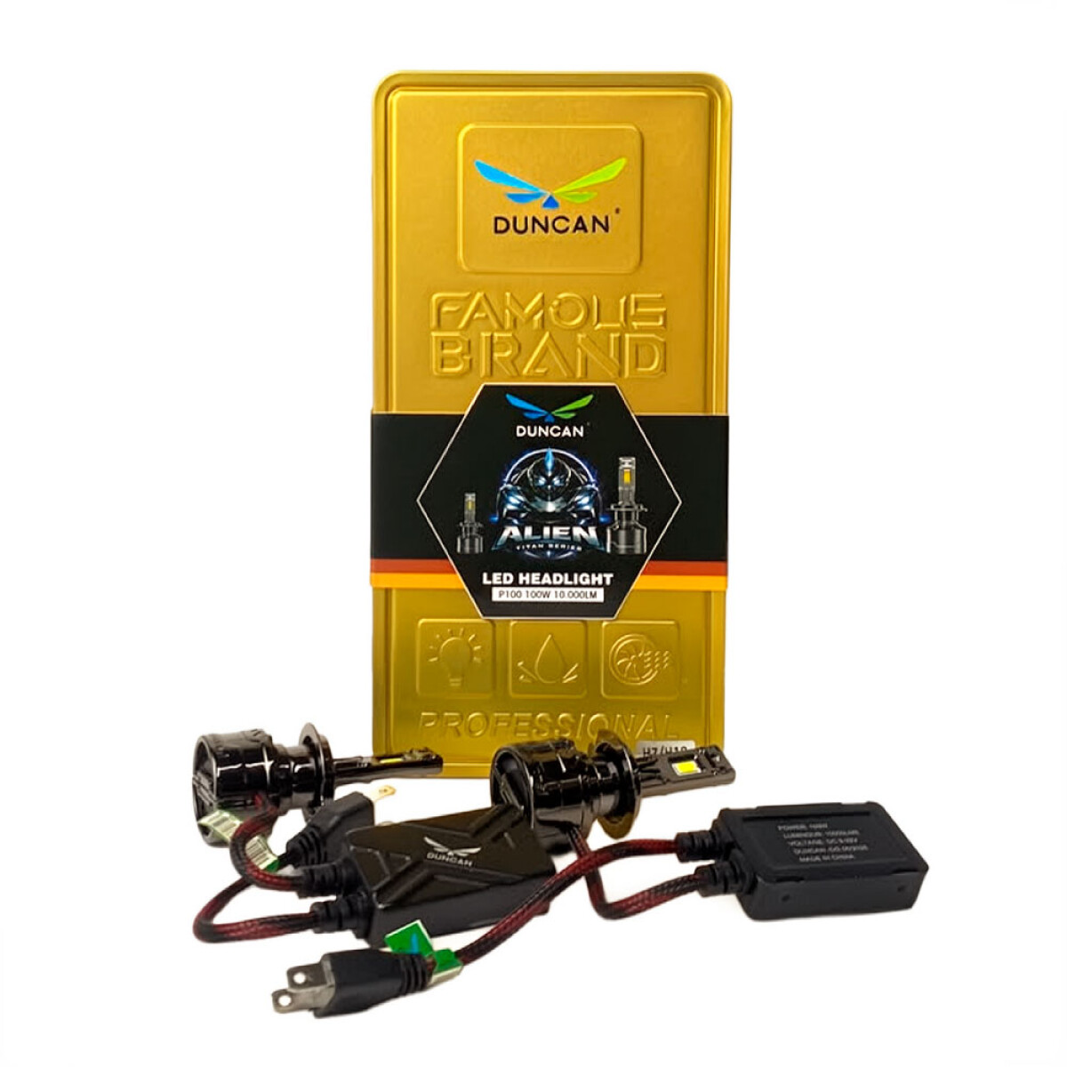 LAMPARA - LED H7 9/32V 100W LINEA ALIEN DUNCAN 