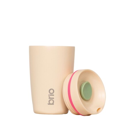 Vaso Térmico brio Café Jarra Mug 350ml Acero Inoxidable Beige