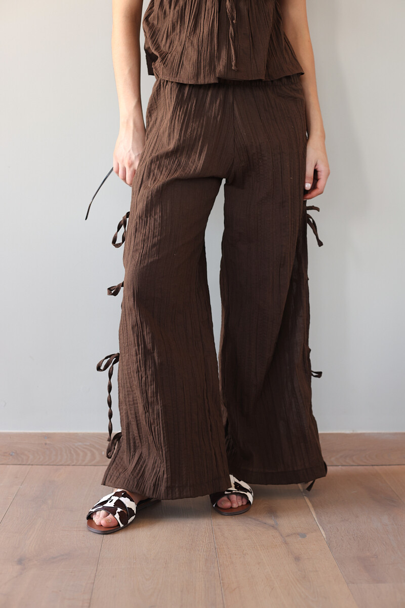 Pantalon Creta Chocolate