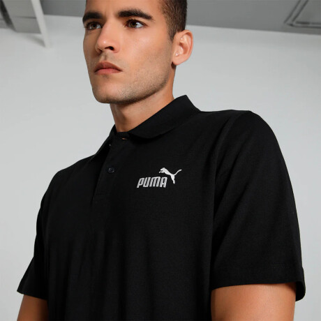 Remara Puma Hombre Ess N°1 Jersey Polo Black S/C