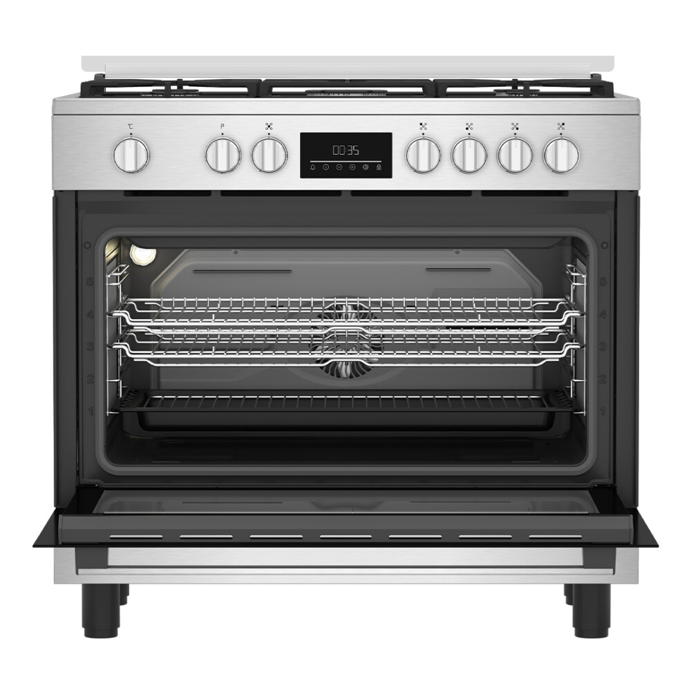 Cocina combinada 111L con grill 90cm Beko BGM 11226 EX Cocina combinada 111L con grill 90cm Beko BGM 11226 EX