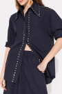 CAMISA BIANCA Azul Marino