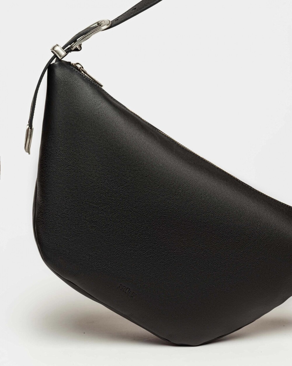 Bolso Bamboo en cuero graneado Negro