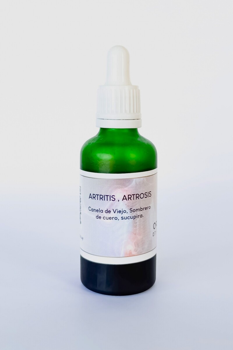 Artritis y Artrosis (Sucupira, Canela de Viejo, Sombrero de Cuero) · 50ml Artritis y Artrosis (Sucupira, Canela de Viejo, Sombrero de Cuero) · 50ml