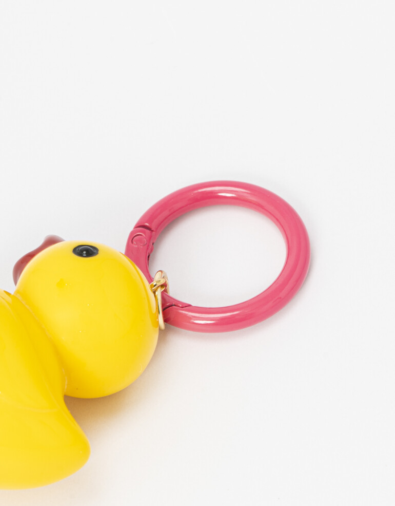 Llavero Acrilico Llavero Y Bag Charm Patito - Combinacion Bicolor