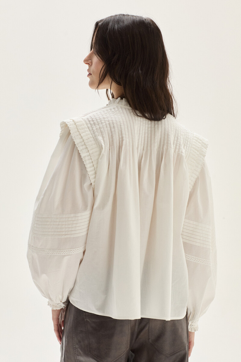 Blusa Madeleine Blanco