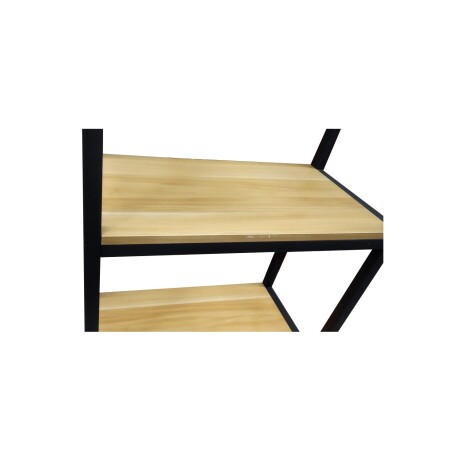 Estantería madera y hierro 120x30x180 5 estantes Estantería madera y hierro 120x30x180 5 estantes
