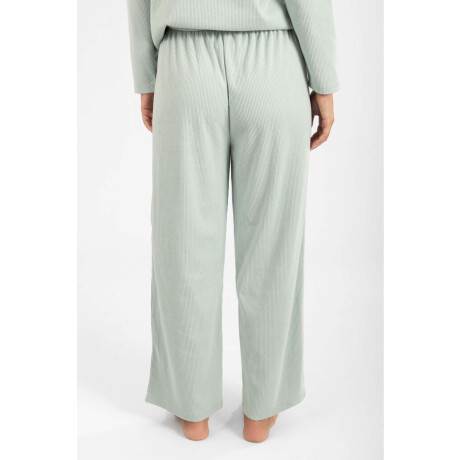 Pantalon cosy Verde claro