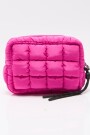 QUILTED MINI CASE Fucsia