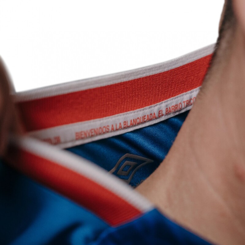 CAMISETA JR. AWAY 2 NACIONAL Blue & Red