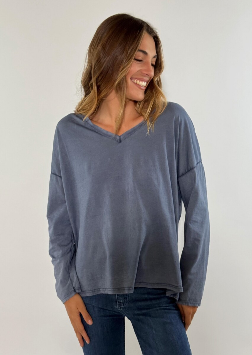 BLUSA SIMONE - AZUL 
