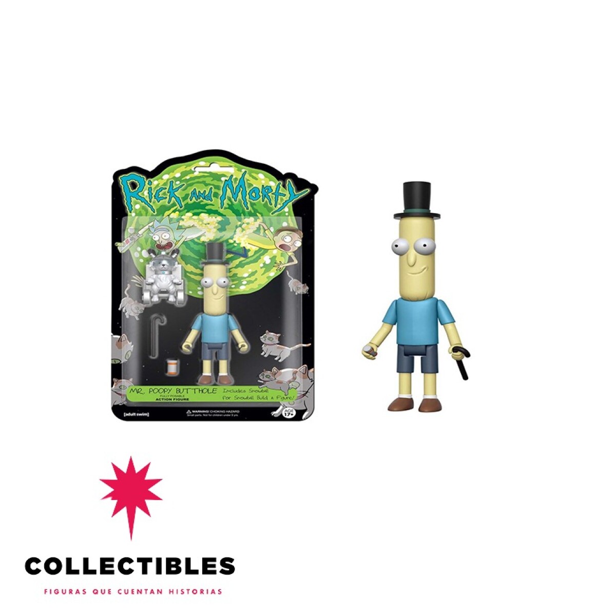 FUNKO! ACTION FIGURE: RICK & MORTY- Mr POOPY 