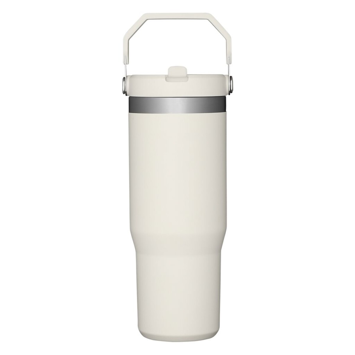 MUG TERMICO C/PICO 900ML ACERO BLANCO 
