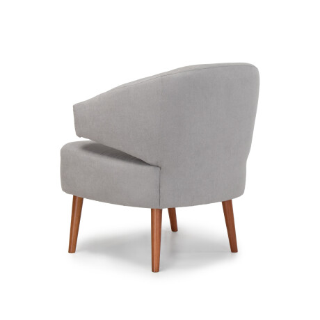 Butaca Ancona - Tela Microfibra 2159 (Gris)