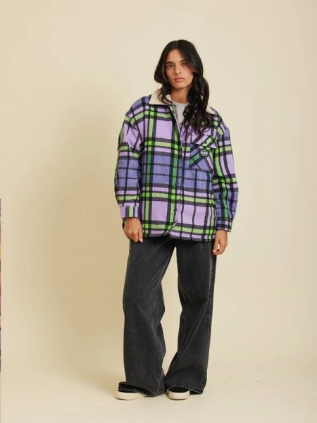 SOBRECAMISA RUSTY LEIRE VIOLETA