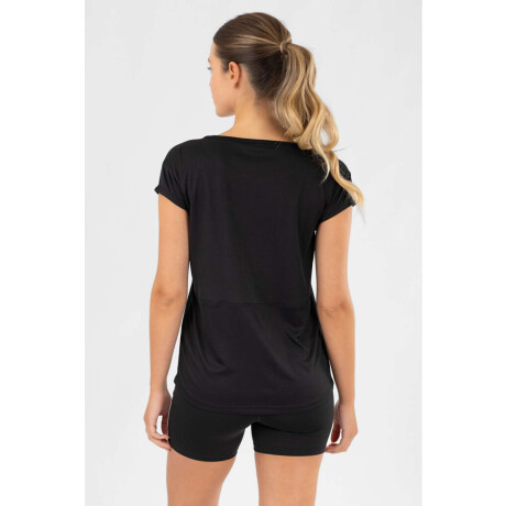 T-shirt piuma inv26 Negro