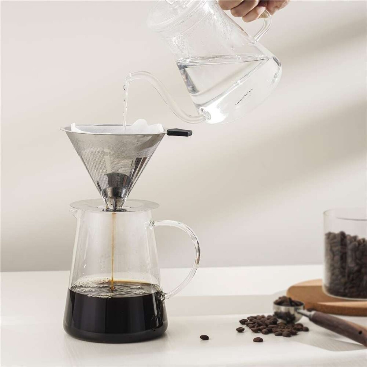 FILTRO P/CAFETERA H9XD12.5CM A. INOX - VARENNA 