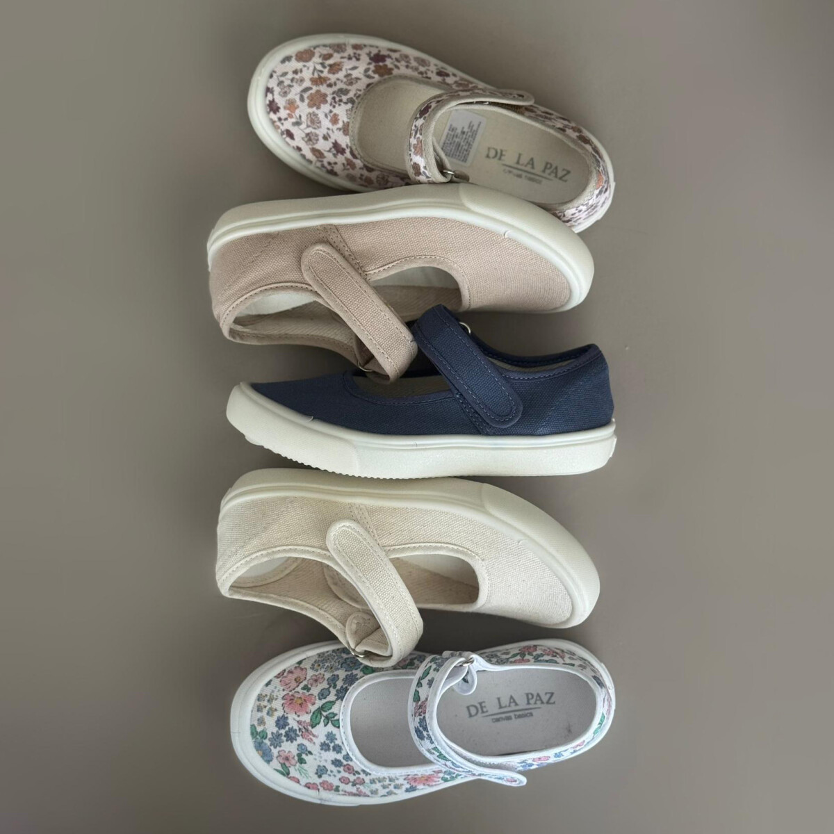 Guillermina De Lona Canvas Girl Del 27 Al 34 - Floral Pastel 