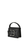 MINI CARTERA DE CUERO Negro