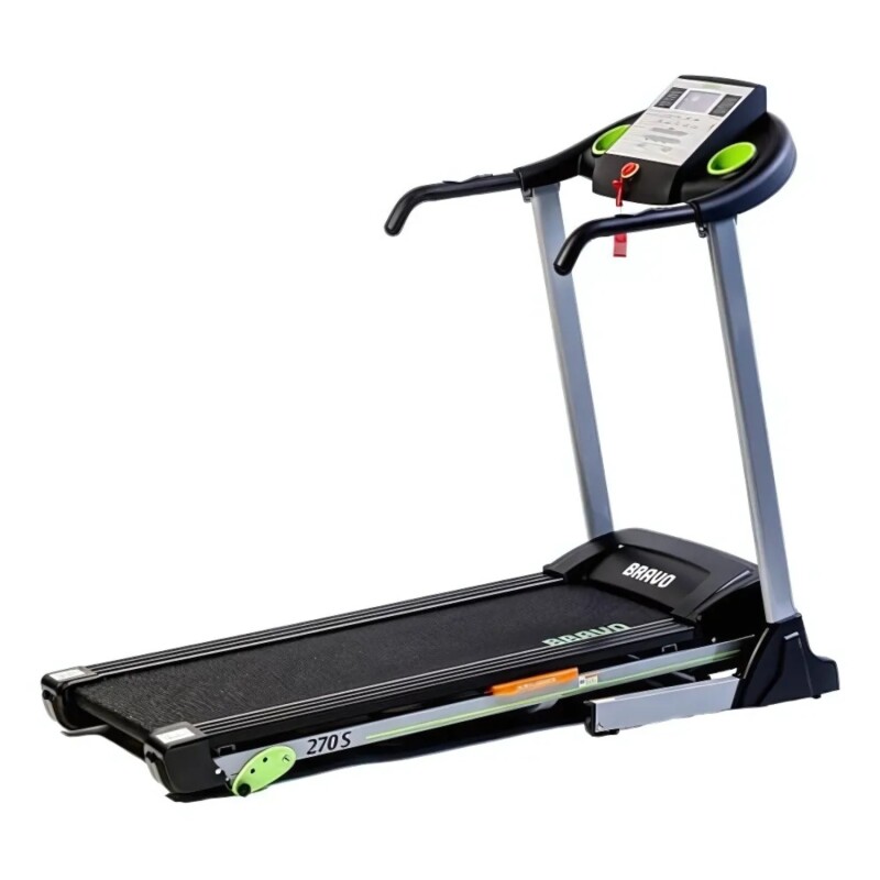Caminador eléctrico Bravo 270S plegable y con elevación Negro