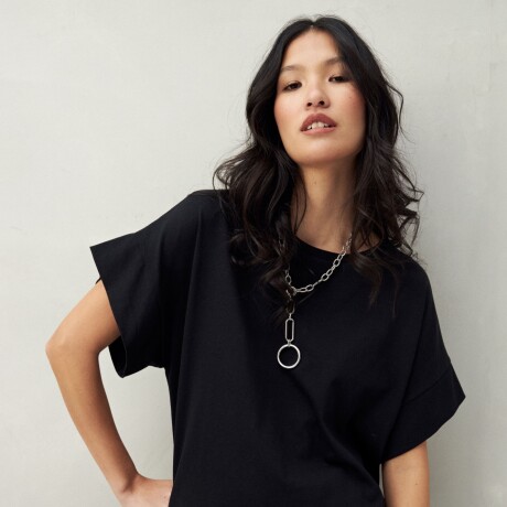 REMERA EXTAL Negro