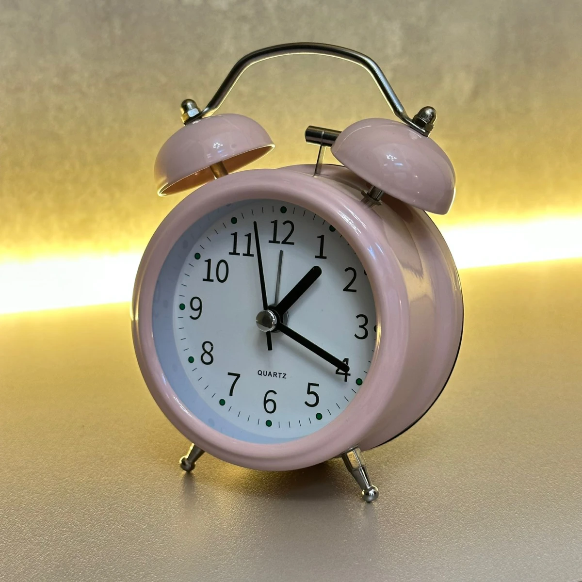 Reloj Despertador Quartz Vintage Metal 