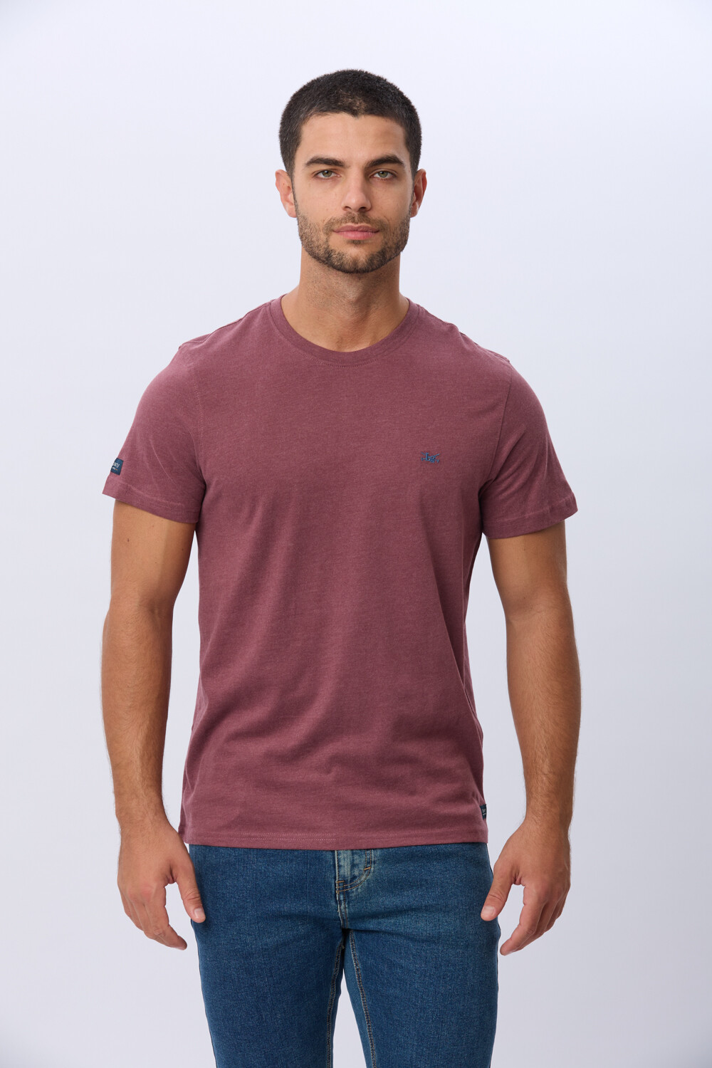 REMERA DE ALGODÓN Bordo