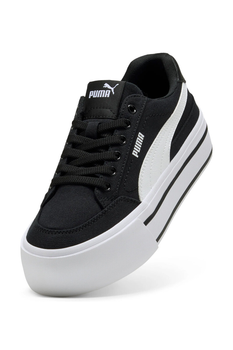 Champion Puma CortClassic Vulc Plataforma Negro