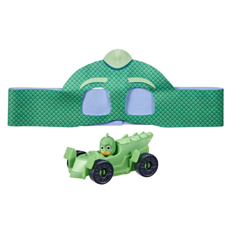 Vehículo y antifaz PJ Masks Gecko 001