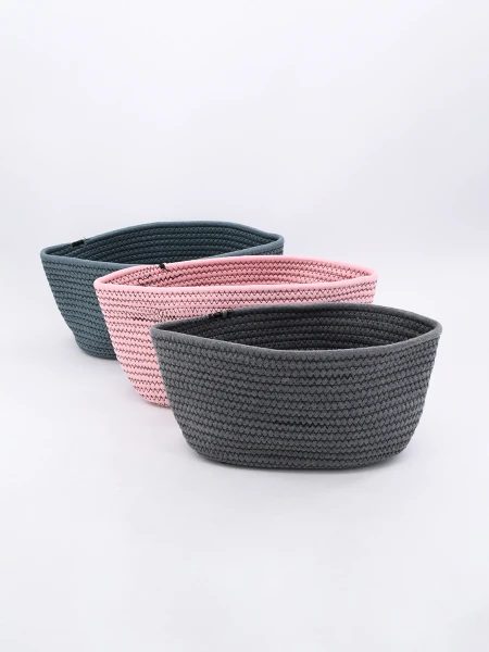 SET DE CESTAS ABBY MULTICOLOR