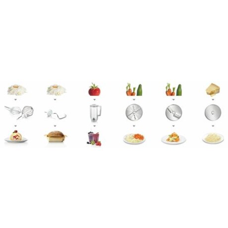 Multiprocesadora Bosch 1000 w mum58720