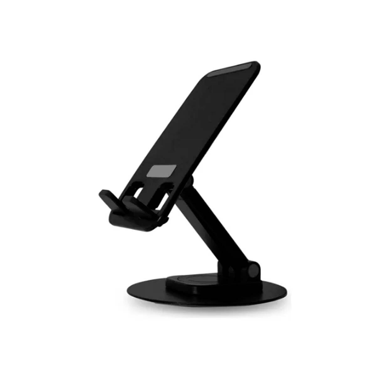 SOPORTE CELULAR Y TABLET S701 CON VENTOSA PARA MESA O ESCRITORIO CON BASE GIRATORIA 