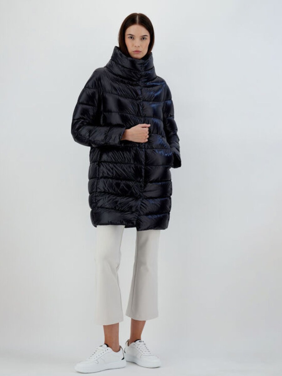 Herno-Chaqueta de nylon rellena de plumas, Dora - Negro 