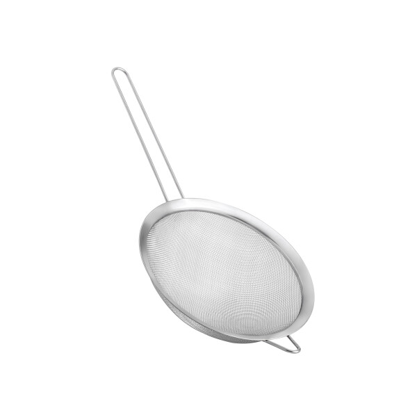COLADOR DE ACERO INOXIDABLE 24 CM. PLATA