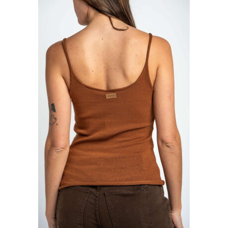 Top Tejido Marron