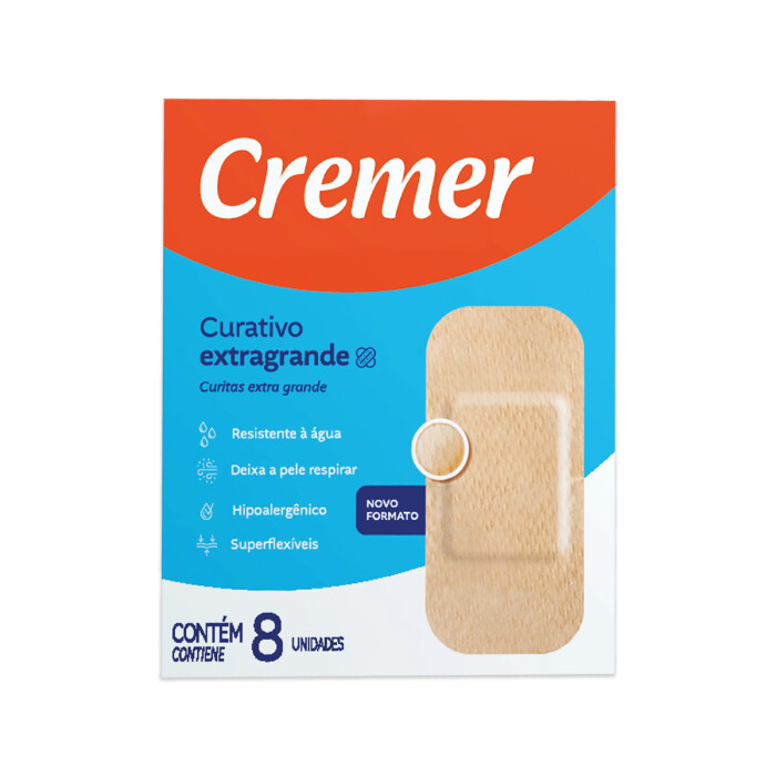 CURITAS CREMER BEIGE EXTRA G CJ X 8 UNID única