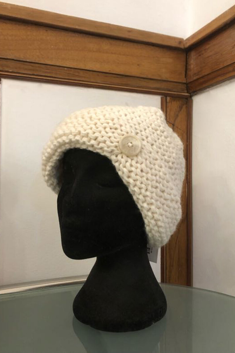 GORRO EMILIA - Marfil 