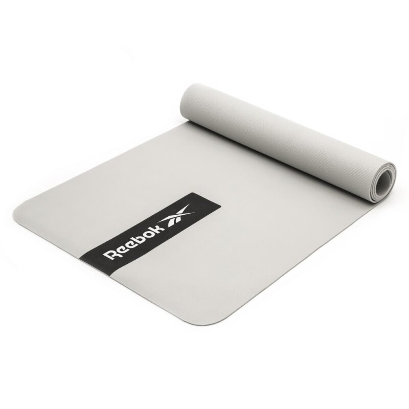 Colchoneta yoga mat 4mm Reebok color blanco Gris